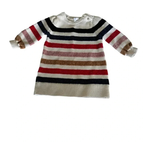 Baby Gap Striped Tunic Size 6-12 months 0307 - Picture 1 of 5